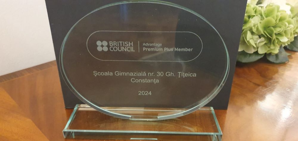 Școala din Constanța, premiată de British Council pentru excelență Școala din Constanța, premiată de British Council pentru excelență
