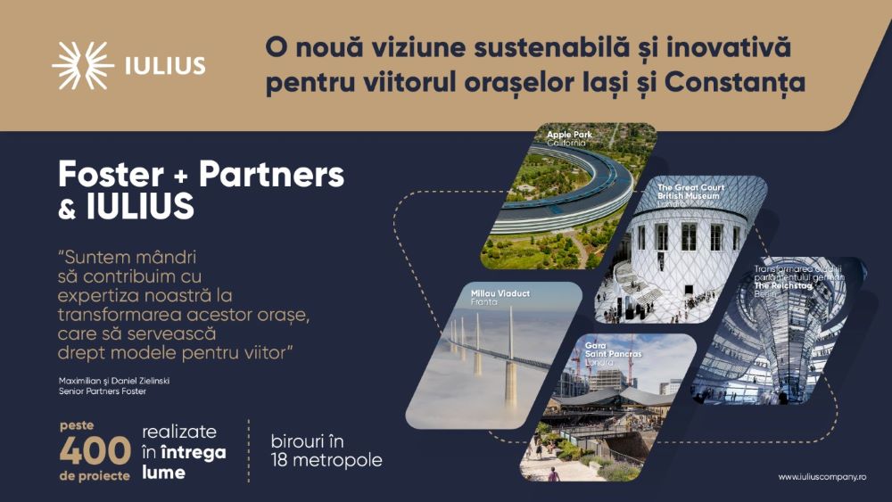 Arhitect celebru dezvoltă proiecte impresionante la Constanţa şi Iaşi Arhitect celebru dezvoltă proiecte impresionante la Constanţa şi Iaşi