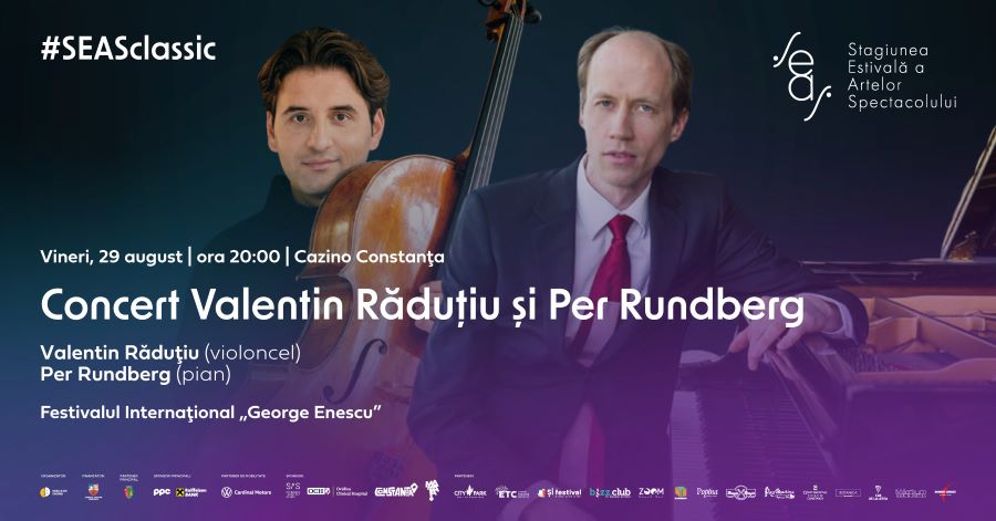 Colaborare specială SEAS - Festivalul George Enescu: un concert remarcabil cu Valentin Răduțiu și Per Rundberg! Colaborare specială SEAS - Festivalul George Enescu: un concert remarcabil cu Valentin Răduțiu și Per Rundberg!
