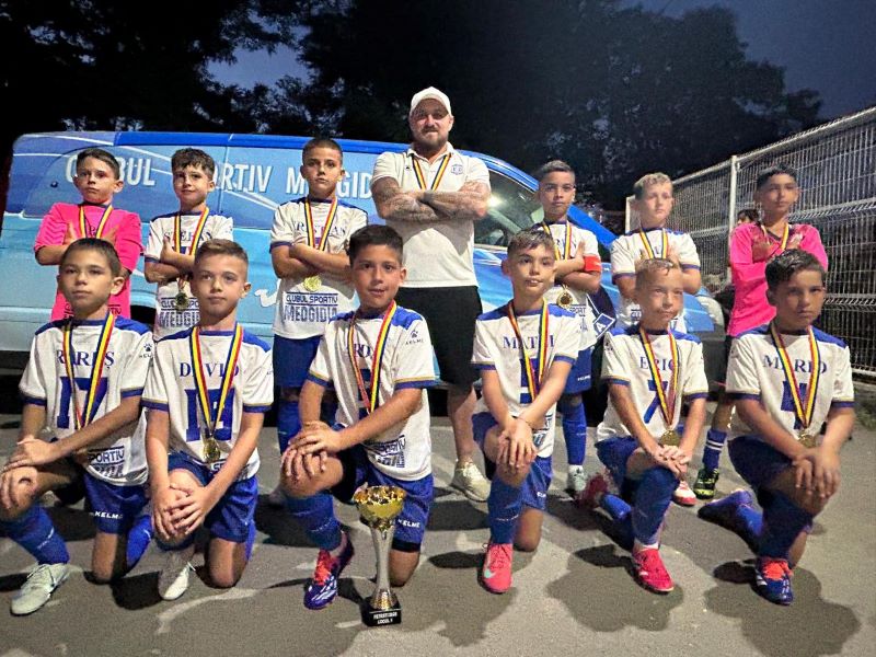 Micii fotbaliști de la CS Medgidia domină competițiile și câștigă meci după meci Micii fotbaliști de la CS Medgidia domină competițiile și câștigă meci după meci