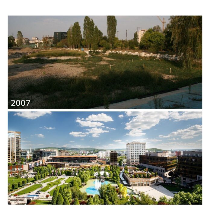 BEFORE/AFTER Palas Iași