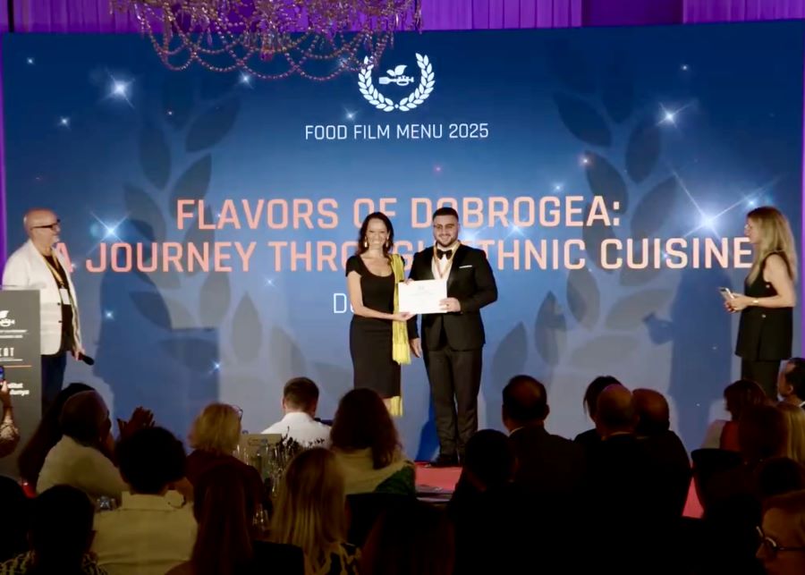 Dobrogea câștigă premiu internațional pentru scurtmetrajul despre bucătăria etnică, sprijinind candidatura de Regiune Gastronomică Europeană 2029. Dobrogea câștigă premiu internațional pentru scurtmetrajul despre bucătăria etnică, sprijinind candidatura de Regiune Gastronomică Europeană 2029.