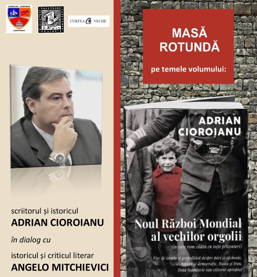 Discuție captivantă despre „Noul Război Mondial” la Biblioteca Județeană Constanța Discuție captivantă despre „Noul Război Mondial” la Biblioteca Județeană Constanța