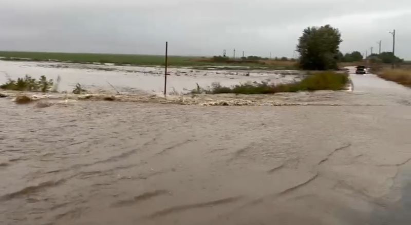 Trafic blocat pe DJ 224 între Țepeș Vodă și Tortoman, Siliștea rămâne izolată.