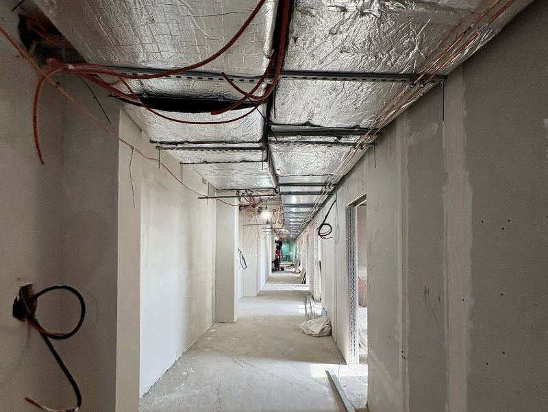 Progresează lucrările de reabilitare la etajul 9 al Spitalului Județean Constanța - ATI Pediatrie Progresează lucrările de reabilitare la etajul 9 al Spitalului Județean Constanța - ATI Pediatrie