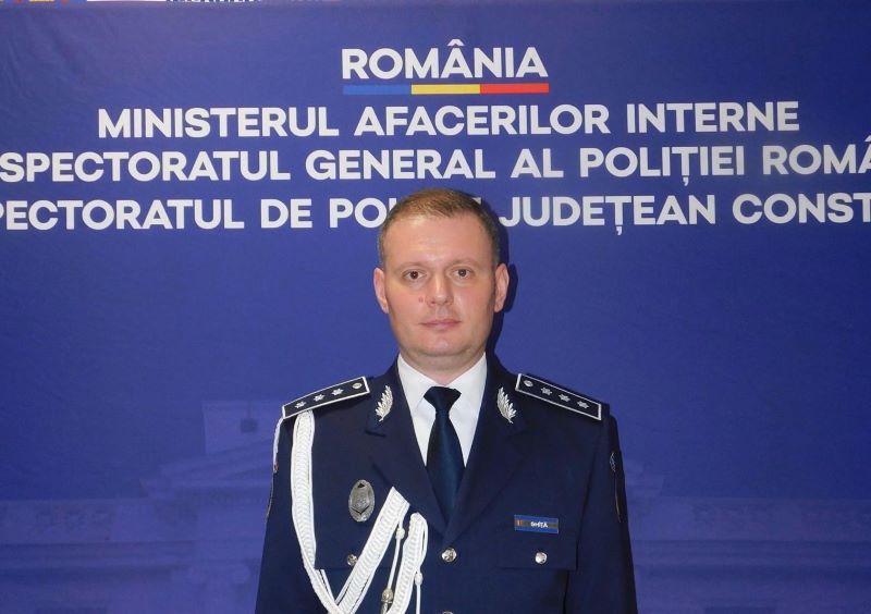 Marius Ghiță, noul șef al Poliției din Constanța, numit prin împuternicire. Marius Ghiță, noul șef al Poliției din Constanța, numit prin împuternicire.