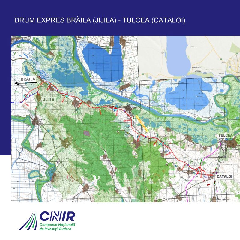 Drumul expres Brăila-Tulcea primit aprobat de autoritățile naționale de investiții rutiere Drumul expres Brăila-Tulcea primit aprobat de autoritățile naționale de investiții rutiere